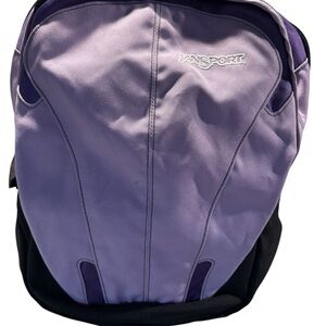 JANSPORT Purple and Lavender Backpack ;EUC